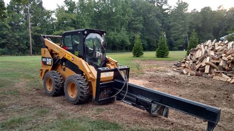 skid steer wood splitter youtube|best skid steer splitter attachments.